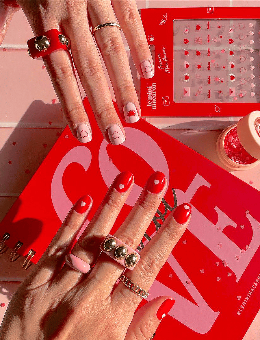 Le Mini Macaron - Mini Nail Stickers - makeup - forever mon amour - 3