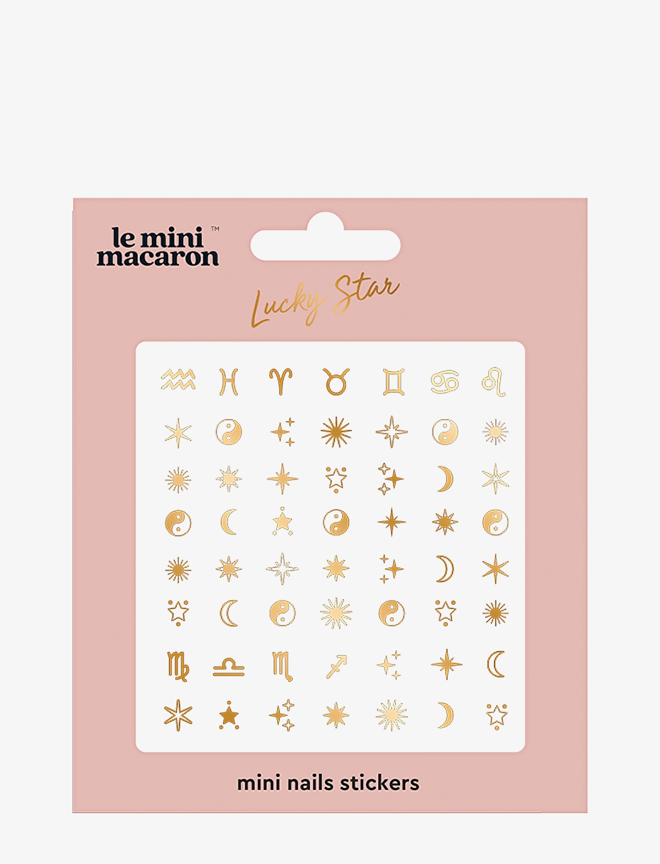 Le Mini Macaron - Mini Nail Stickers - smink - party pack (3 pack) - 3