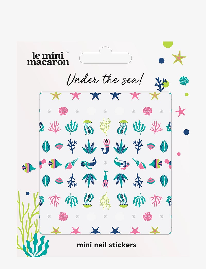 Le Mini Macaron - Mini Nail Stickers, Under The Sea - makeup - under the sea - 1