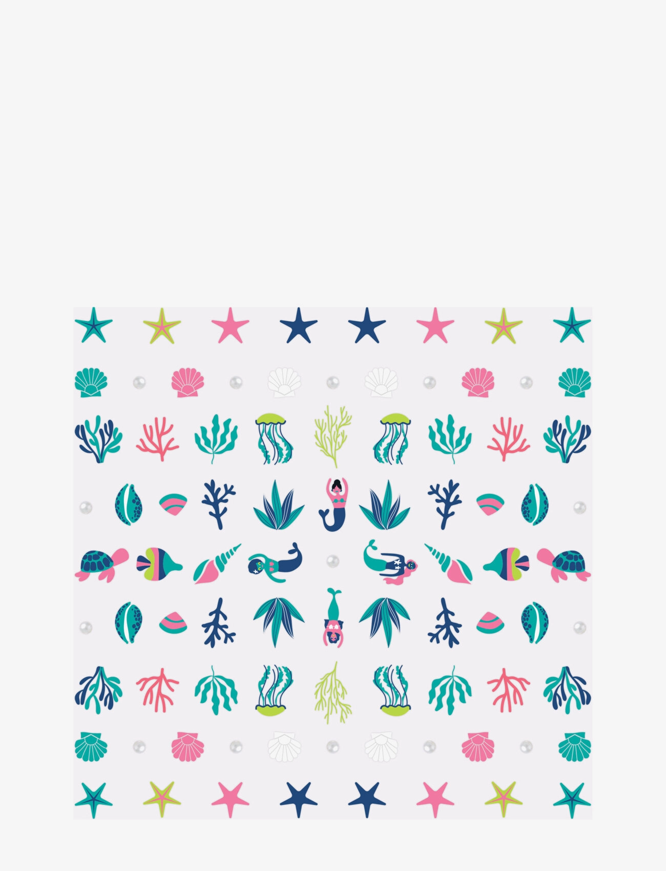 Le Mini Macaron - Mini Nail Stickers, Under The Sea - smink - under the sea - 2