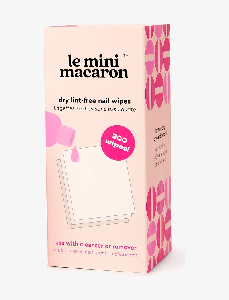 Le Mini Macaron - Dry Lint-Free Nail Wipes - makeup - clear - 1