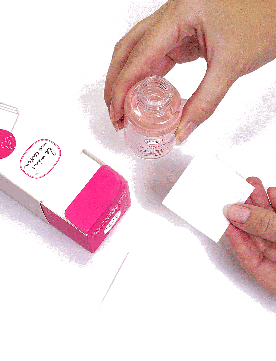 Le Mini Macaron - Dry Lint-Free Nail Wipes - makeup - clear - 0