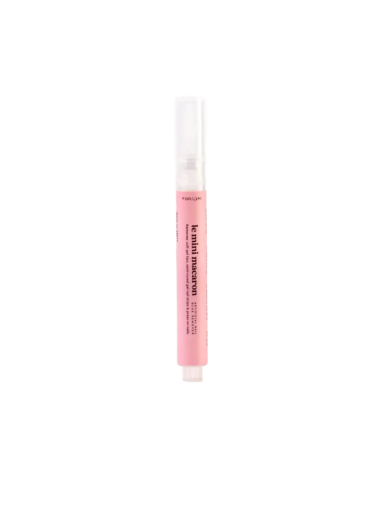 Le Mini Macaron Artificial Nail Glue Remover Pen - Neglelaksfjernere - ARTIFICIAL NAIL GLUE REMOVER PEN / clear