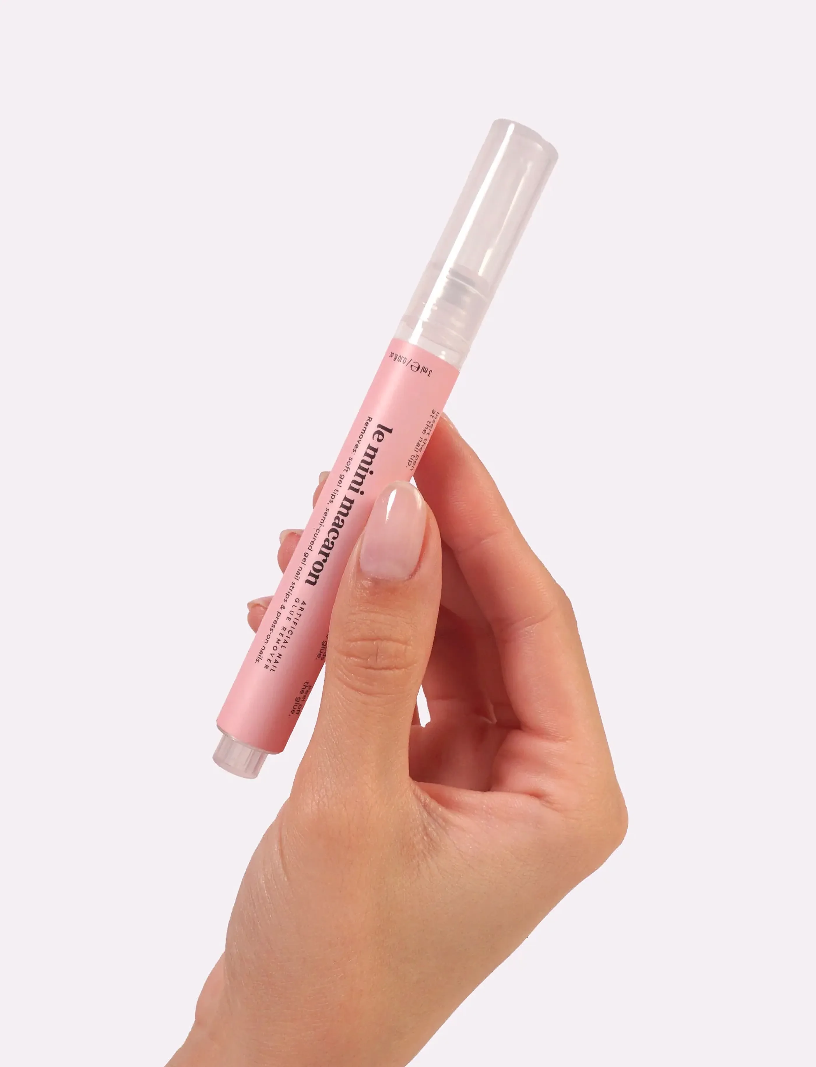 Le Mini Macaron Artificial Nail Glue Remover Pen, 3 ml, Nude, Negle > Neglelak Removers, Dame