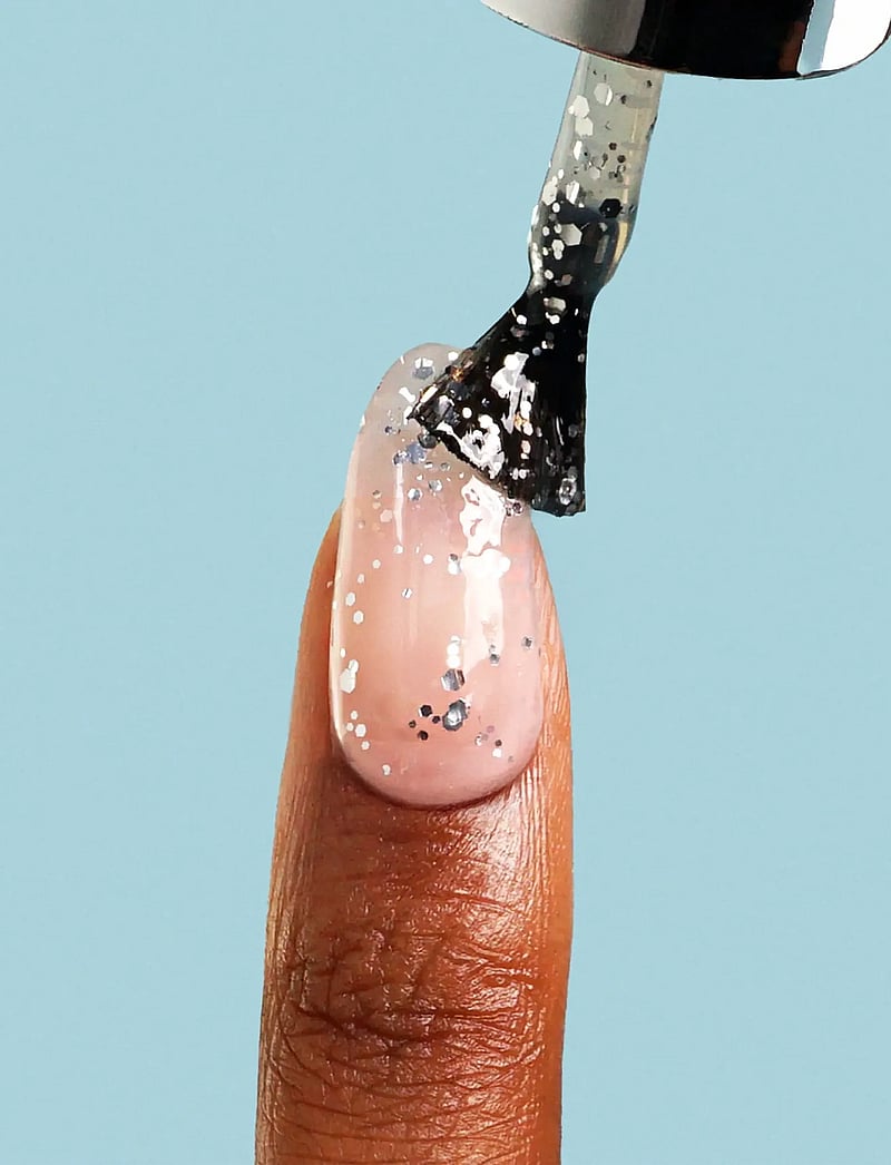 Le Mini Macaron - Gel Top Coat - makeup - silver glitter - 2