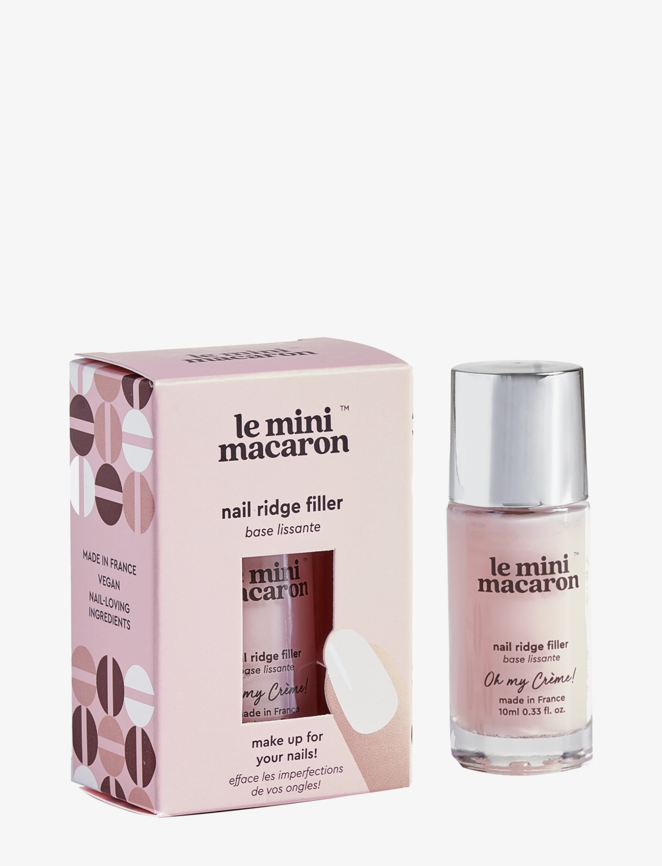 Le Mini Macaron Nail Ridge Filler - Le Mini Macaron - OH MY CRÈME / clear