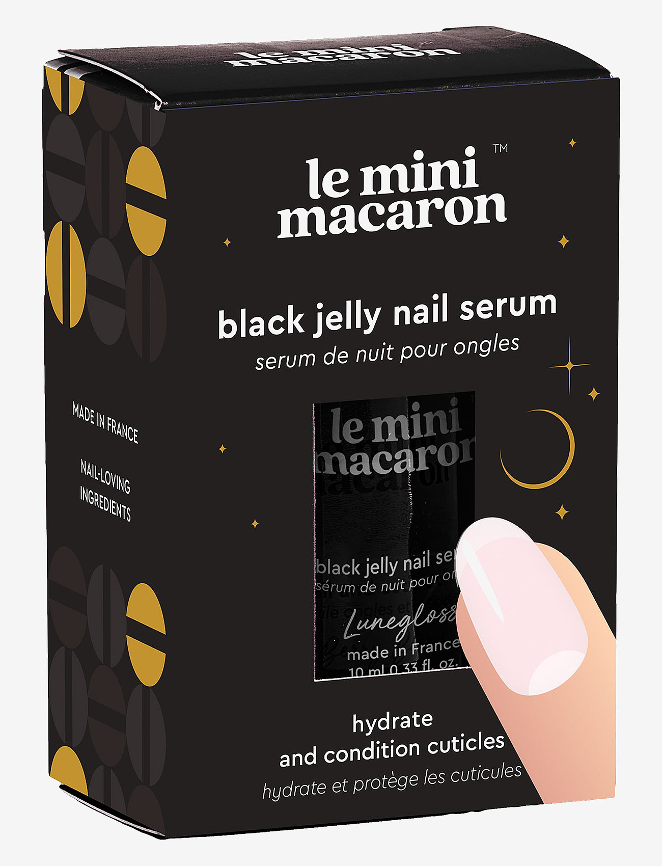 Le Mini Macaron - Black Jelly Nail Serum - meikit - black jelly - 1