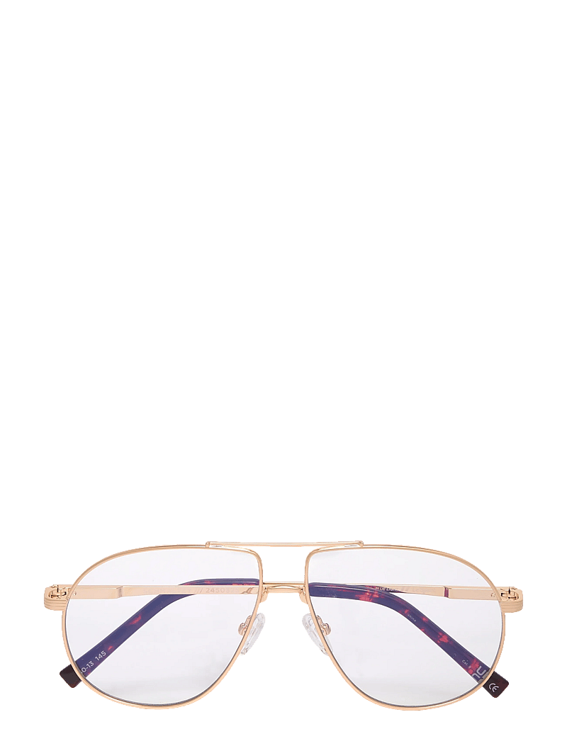 Le Specs - SCHMALTZY *BLUE LIGHT* - sinise valguse prillid - gold w/ blue light lens - 0