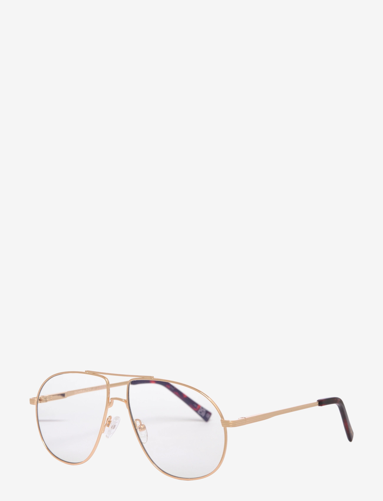 Le Specs - SCHMALTZY *BLUE LIGHT* - sinise valguse prillid - gold w/ blue light lens - 1