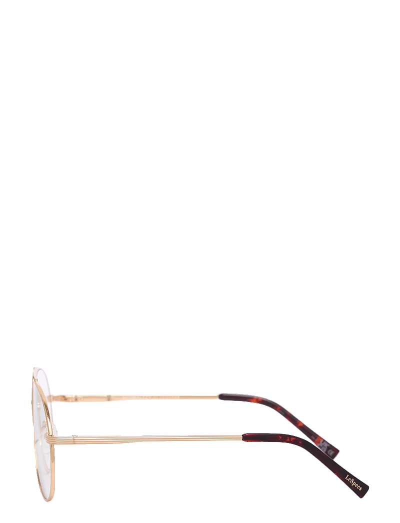 Le Specs - SCHMALTZY *BLUE LIGHT* - sinise valguse prillid - gold w/ blue light lens - 2