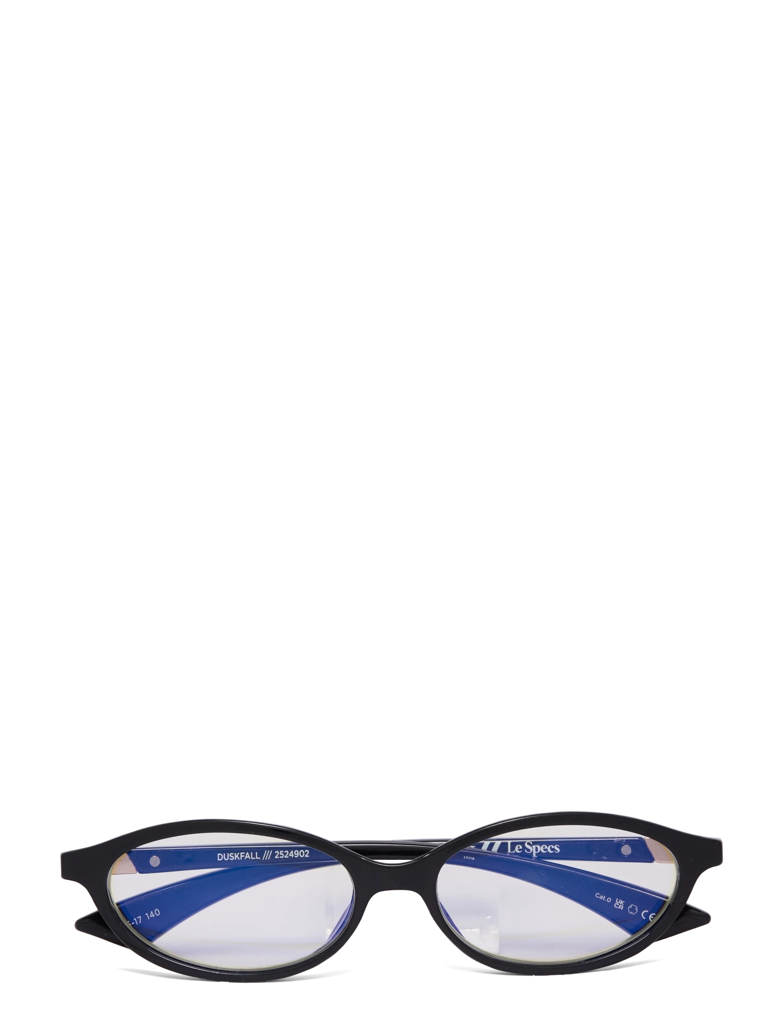 Le Specs DUSKFALL *BLUE LIGHT* - Basics - BLACK W/ BLUE LIGHT LENS / black