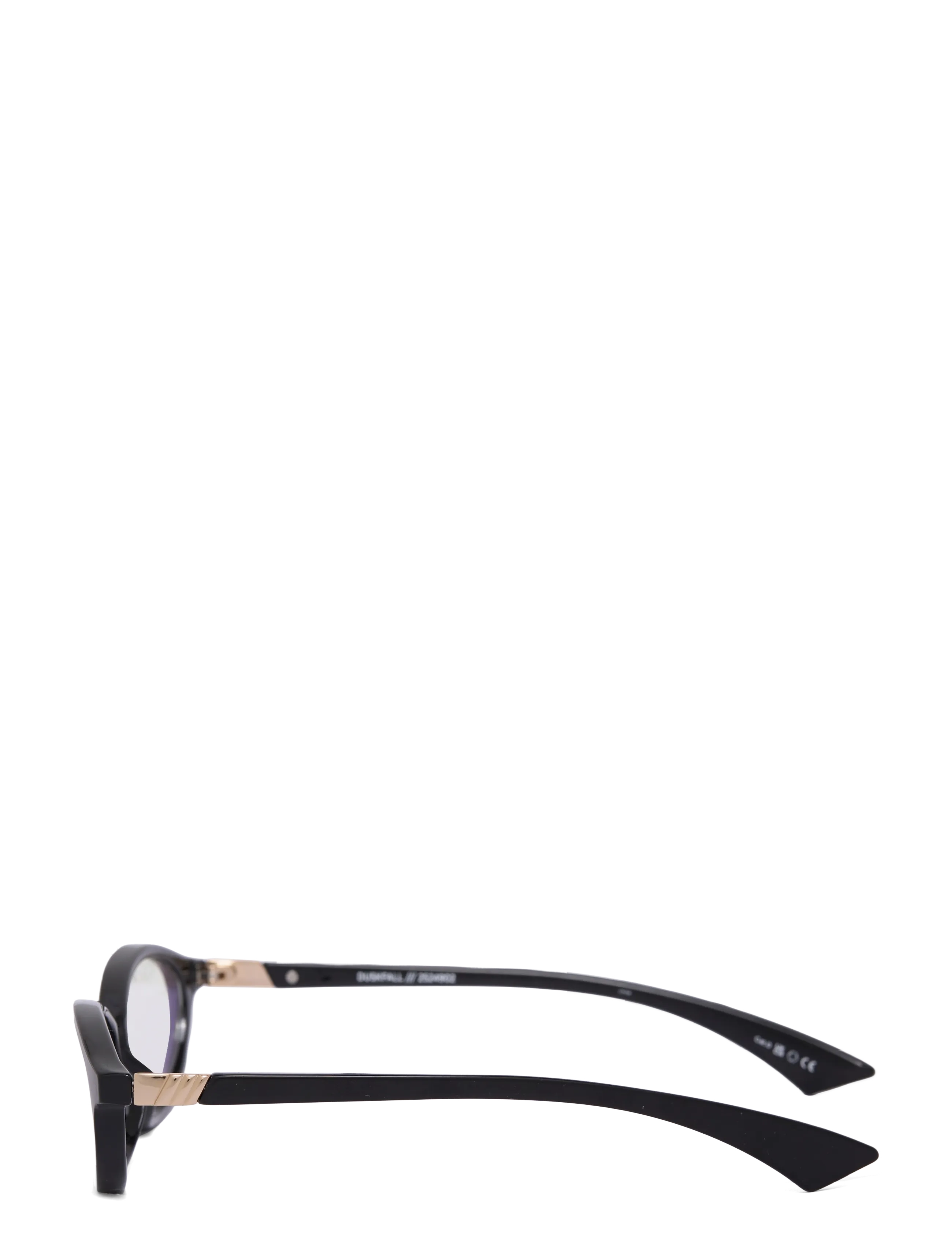 Le Specs - DUSKFALL *BLUE LIGHT* - blue light-briller - black w/ blue light lens - 3