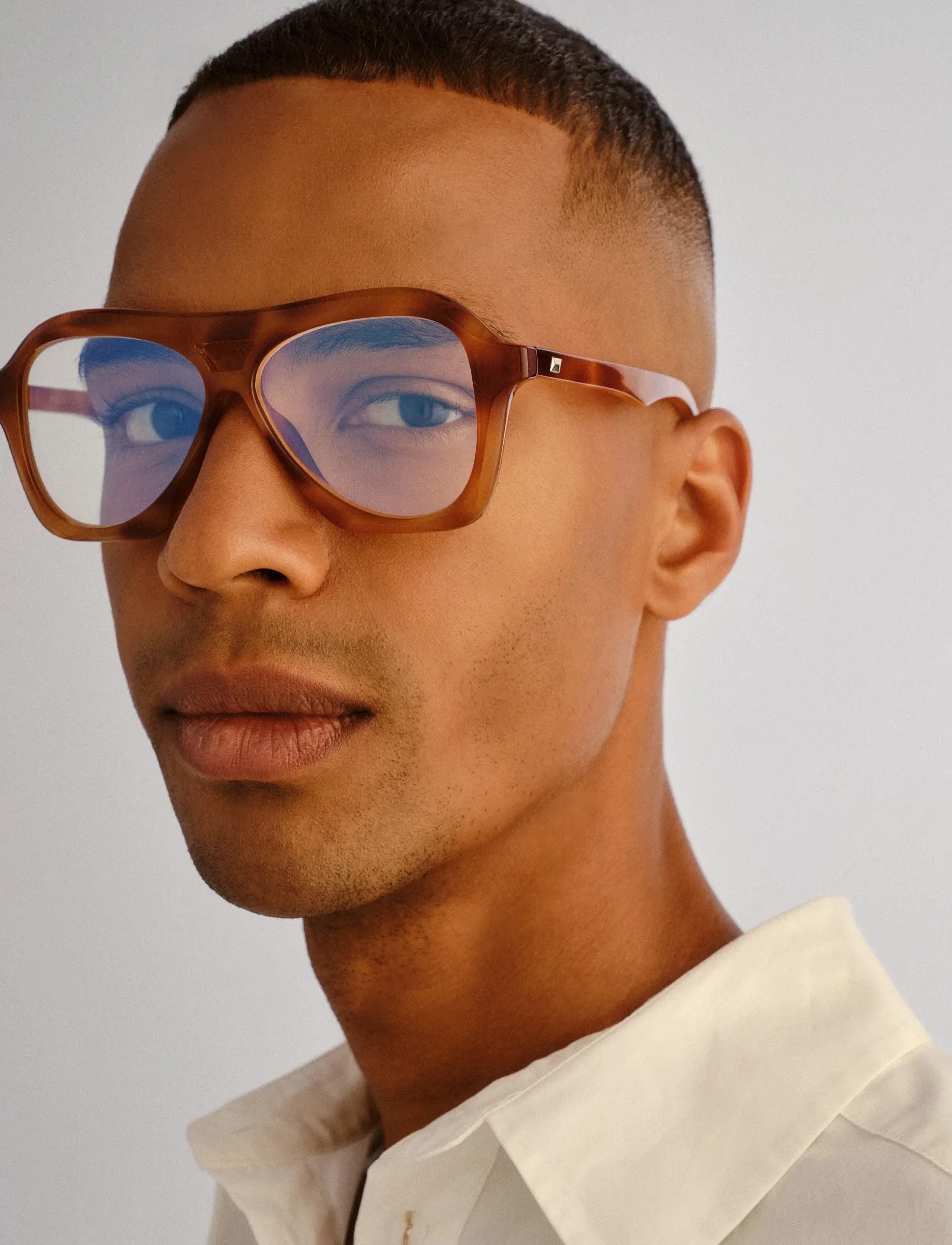 Le Specs - DRIZZLE *BLUE LIGHT* - blue light-briller - vintage tort w/ blue light lens - 5