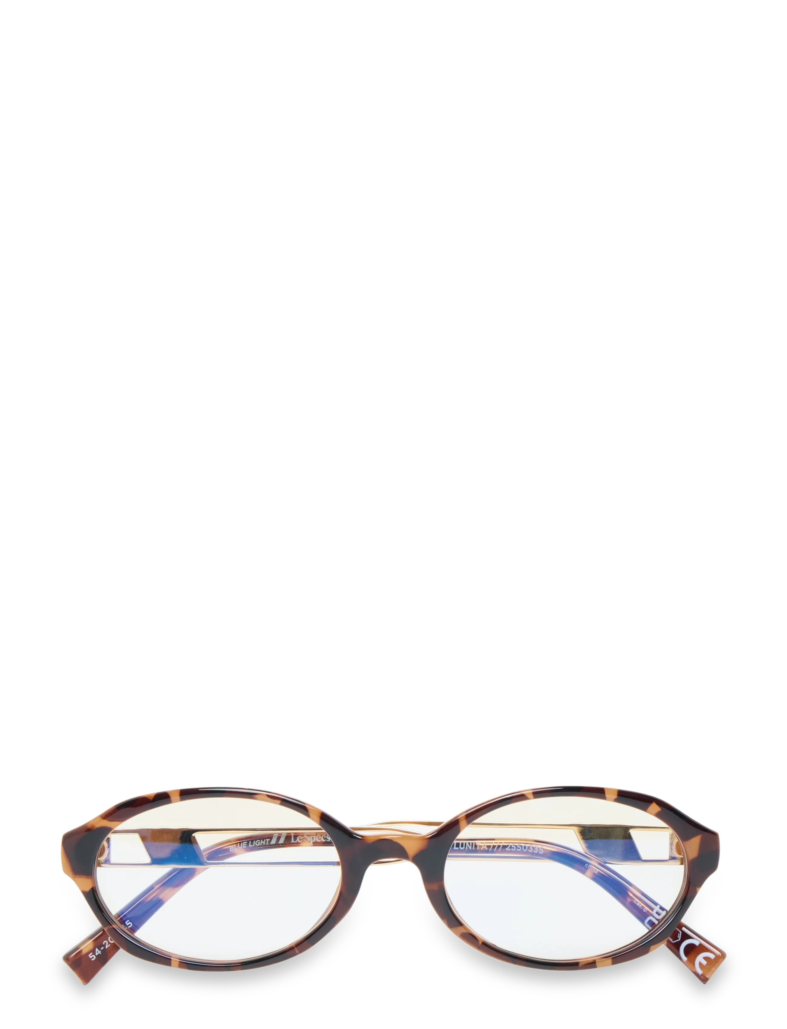 Le Specs Lunita *Blue Light*, One Size, Accessories, Braun - Blue Light Glasses, Toej-til-kvinder