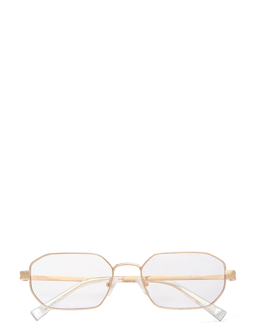 Le Specs - MYTHIC *BLUE LIGHT* - okulary z filtrem światła niebieskiego - gold w/ blue light lens - 1