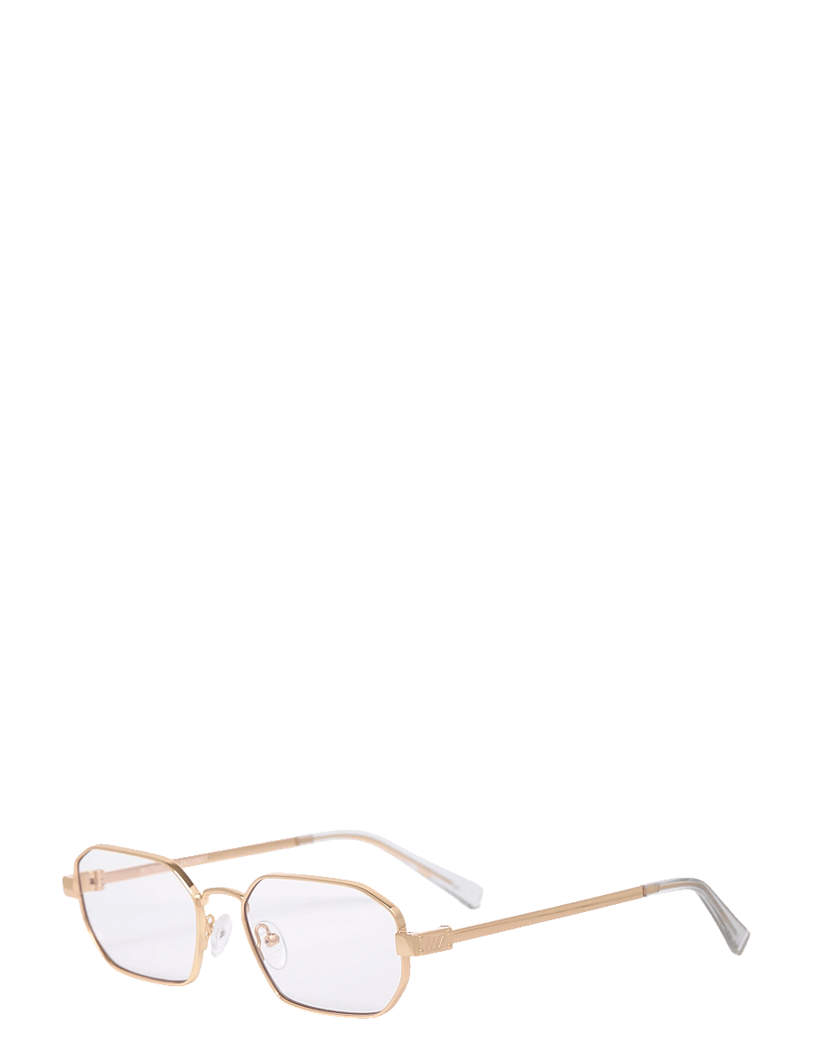 Le Specs - MYTHIC *BLUE LIGHT* - okulary z filtrem światła niebieskiego - gold w/ blue light lens - 2