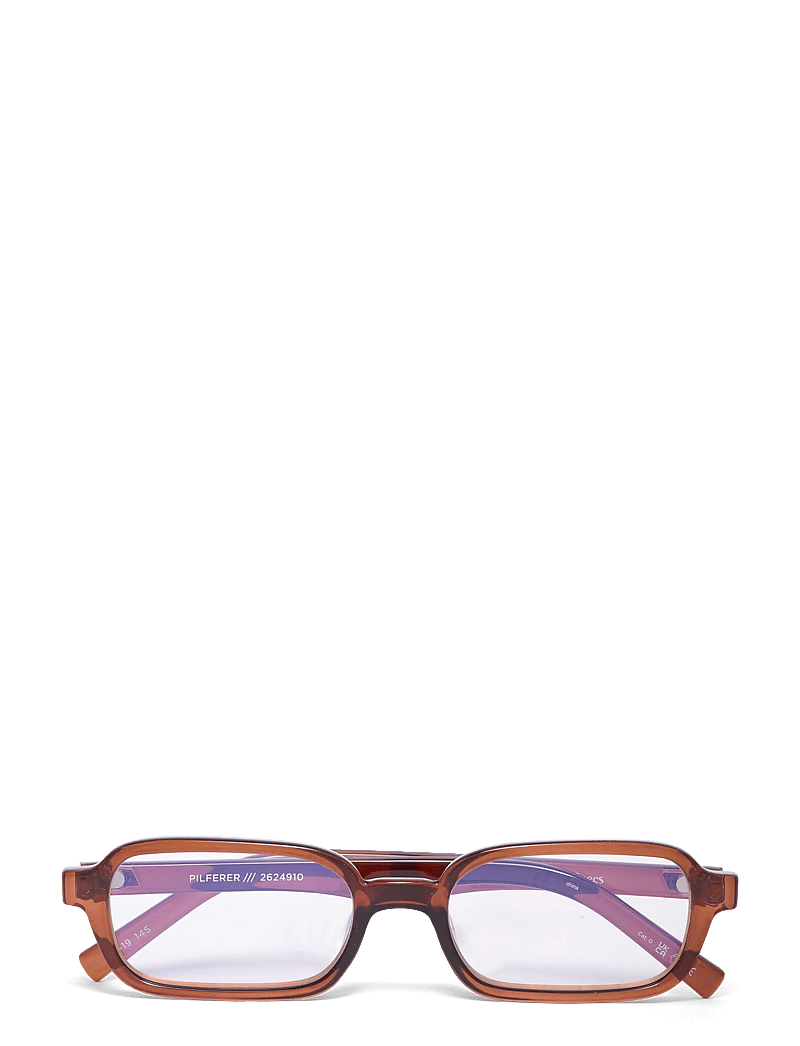 Le Specs - PILFERER *BLUE LIGHT* - blåljusglasögon - chestnut w/ blue light lens - 1