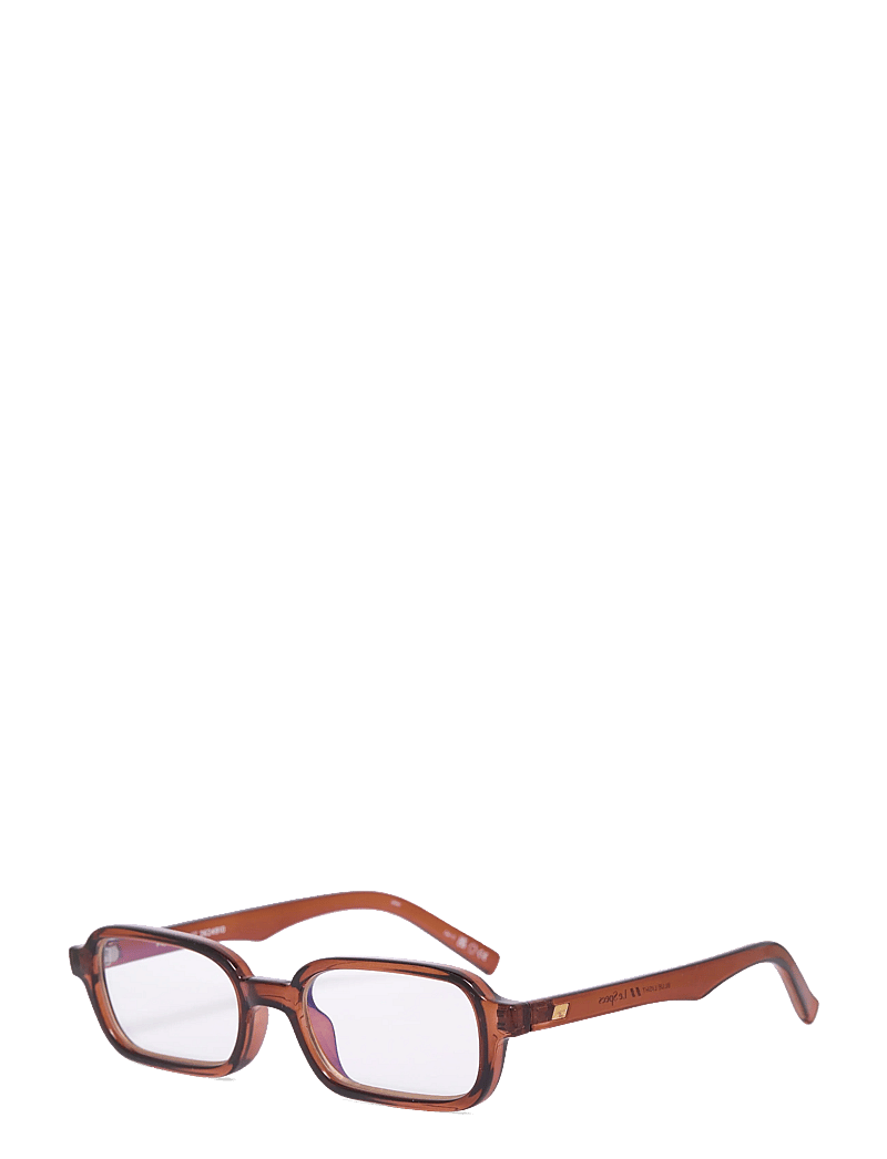 Le Specs - PILFERER *BLUE LIGHT* - blåljusglasögon - chestnut w/ blue light lens - 2