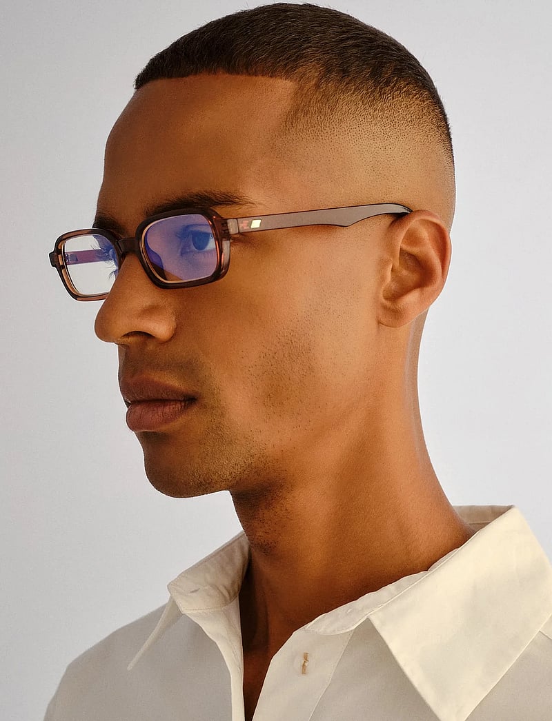Le Specs - PILFERER *BLUE LIGHT* - blåljusglasögon - chestnut w/ blue light lens - 5