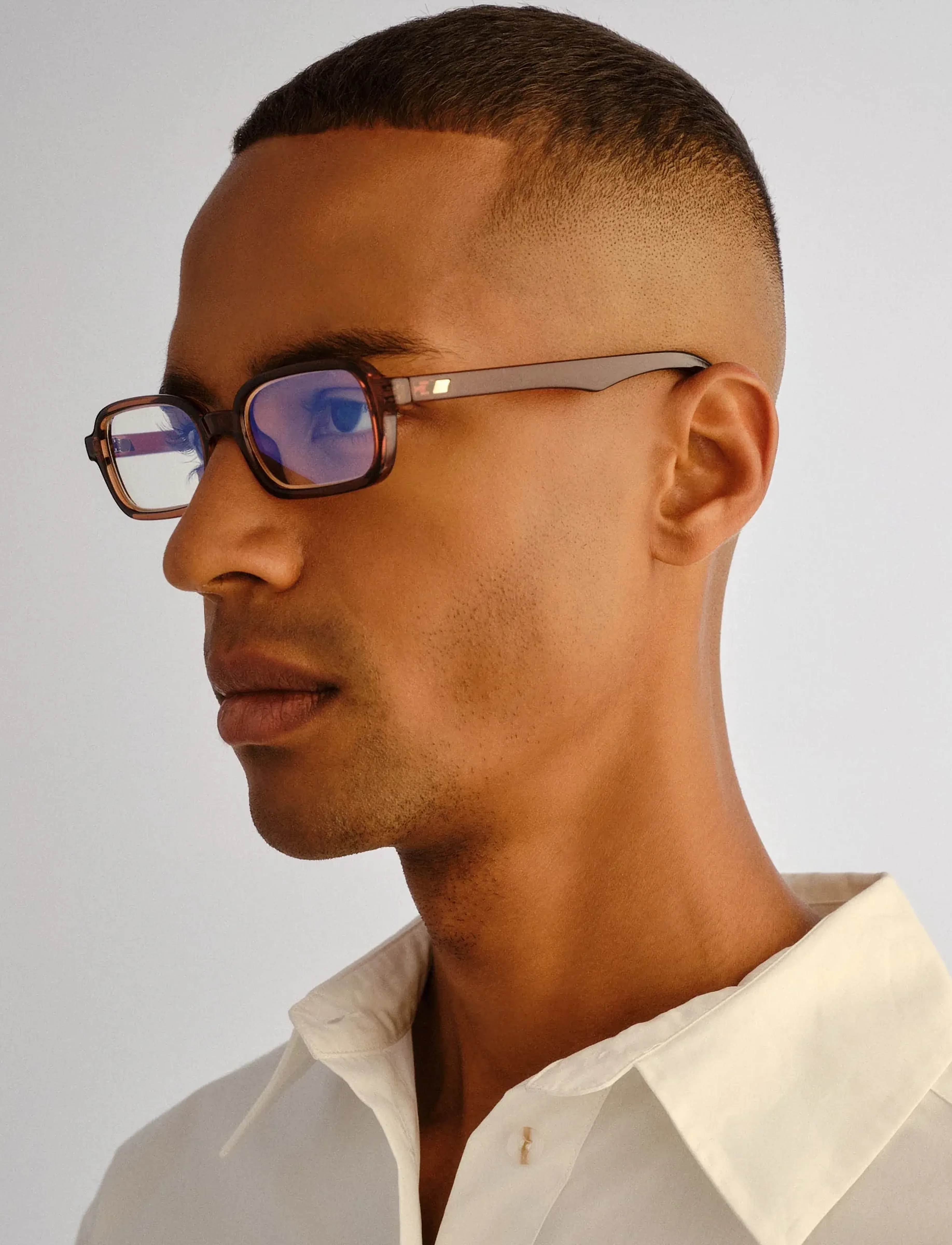 Le Specs - PILFERER *BLUE LIGHT* - blaulichtbrillen - chestnut w/ blue light lens - 5