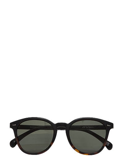 Le Specs BANDWAGON - Sonnenbrillen - BLACK TORTOISE W/ KHAKI MONO LENS **POLARIZED** / brown