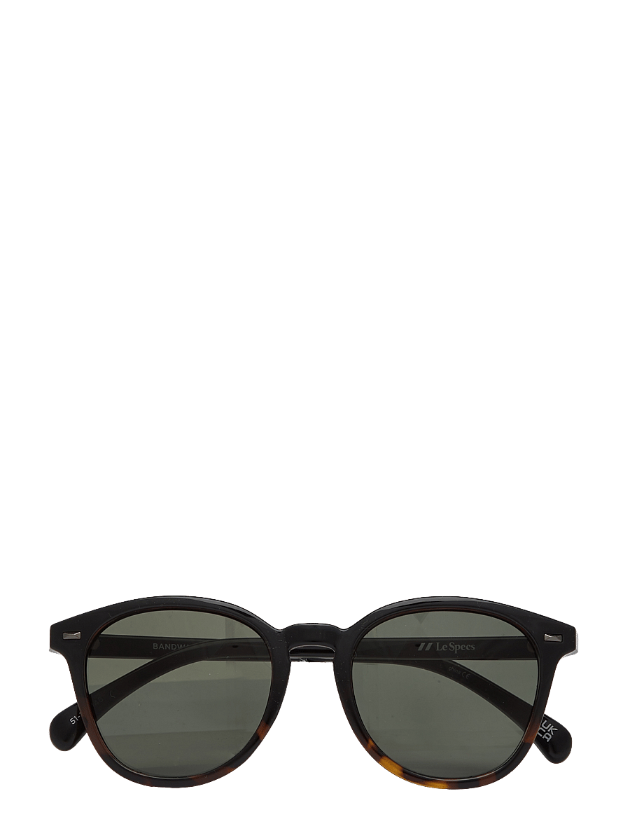 Le Specs - BANDWAGON - ronde - black tortoise w/ khaki mono lens **polarized** - 1