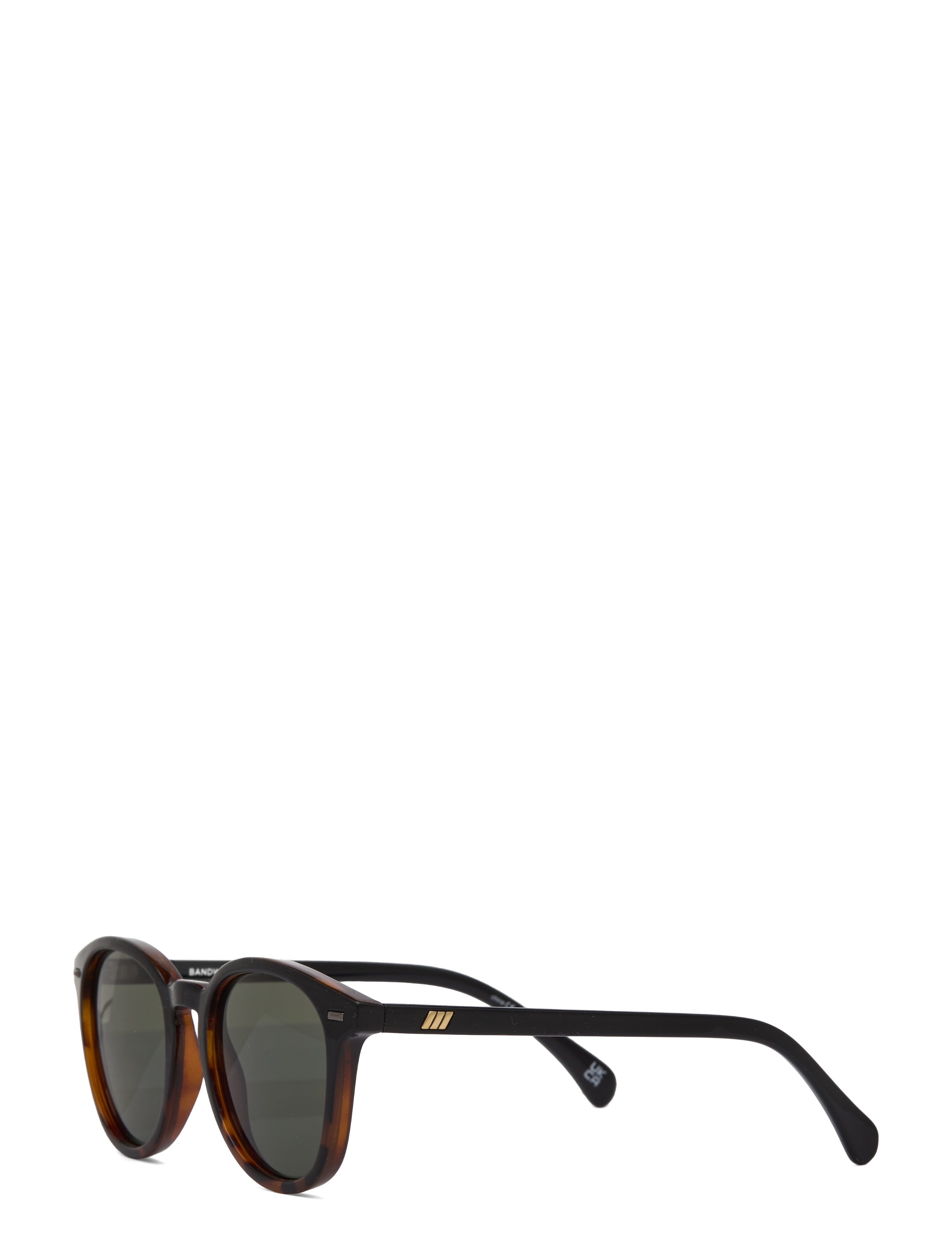Le Specs - BANDWAGON - runde form - black tortoise w/ khaki mono lens **polarized** - 2