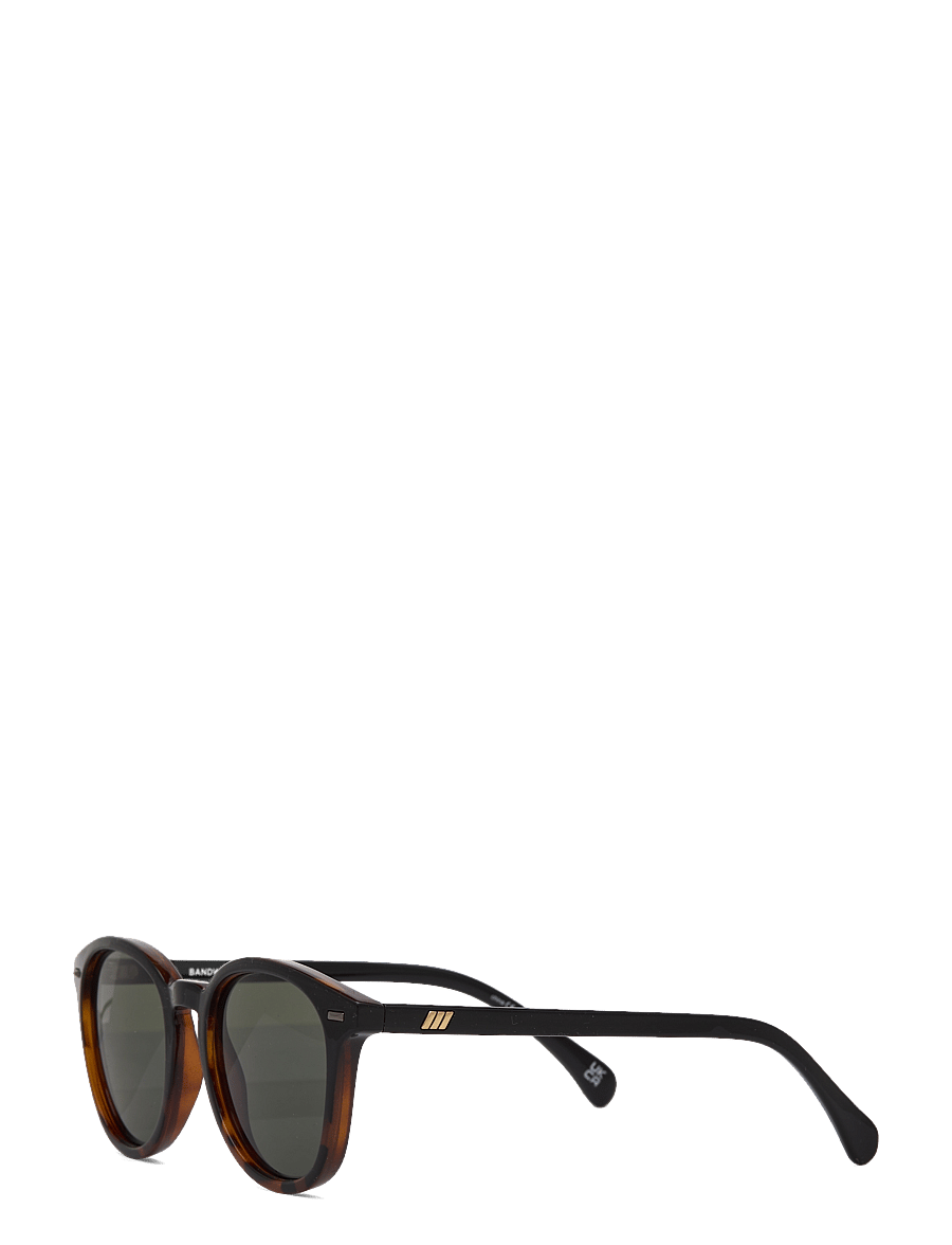 Le Specs - BANDWAGON - ronde - black tortoise w/ khaki mono lens **polarized** - 2