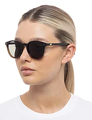Le Specs - BANDWAGON - runde solbriller - black tortoise w/ khaki mono lens **polarized** - 5