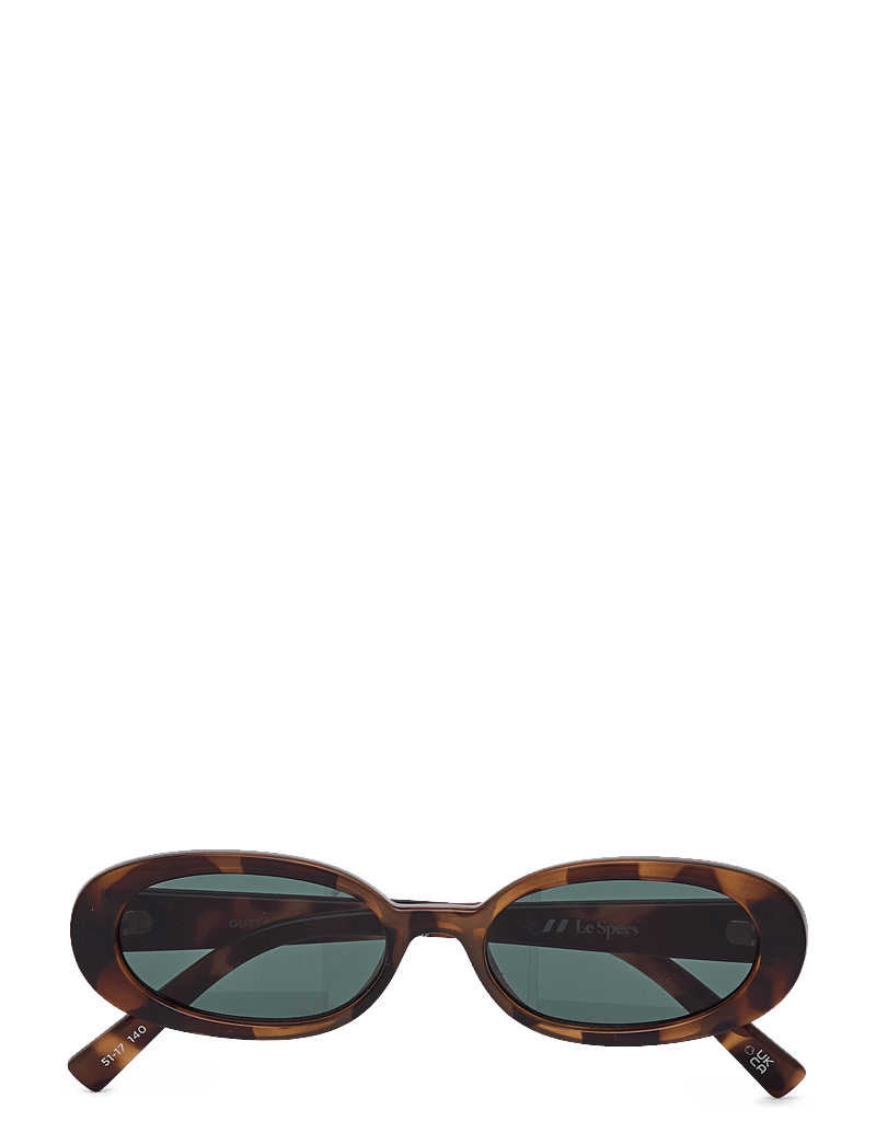 Le Specs - OUTTA LOVE - runde solbriller - volcanic tort w/ green mono lens - 1