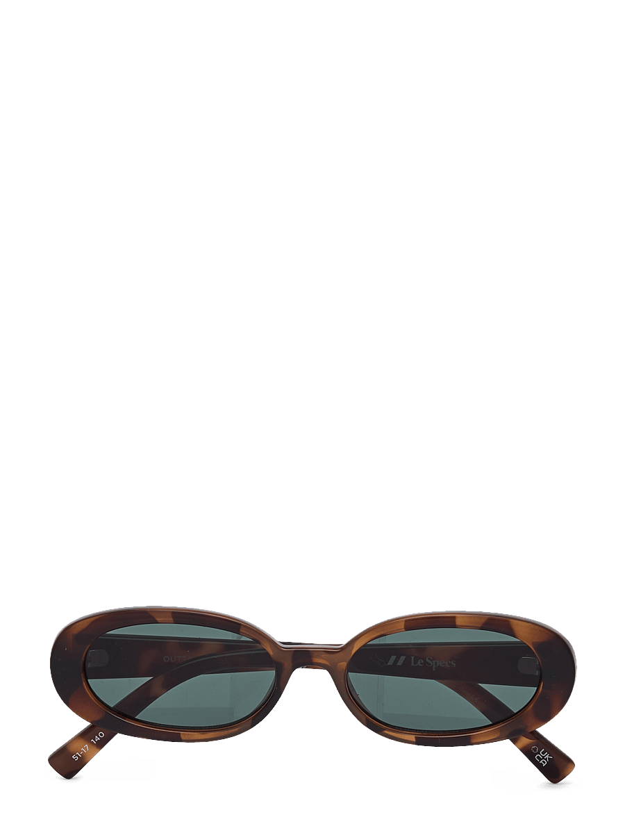 Le Specs - OUTTA LOVE - rund form - volcanic tort w/ green mono lens - 1