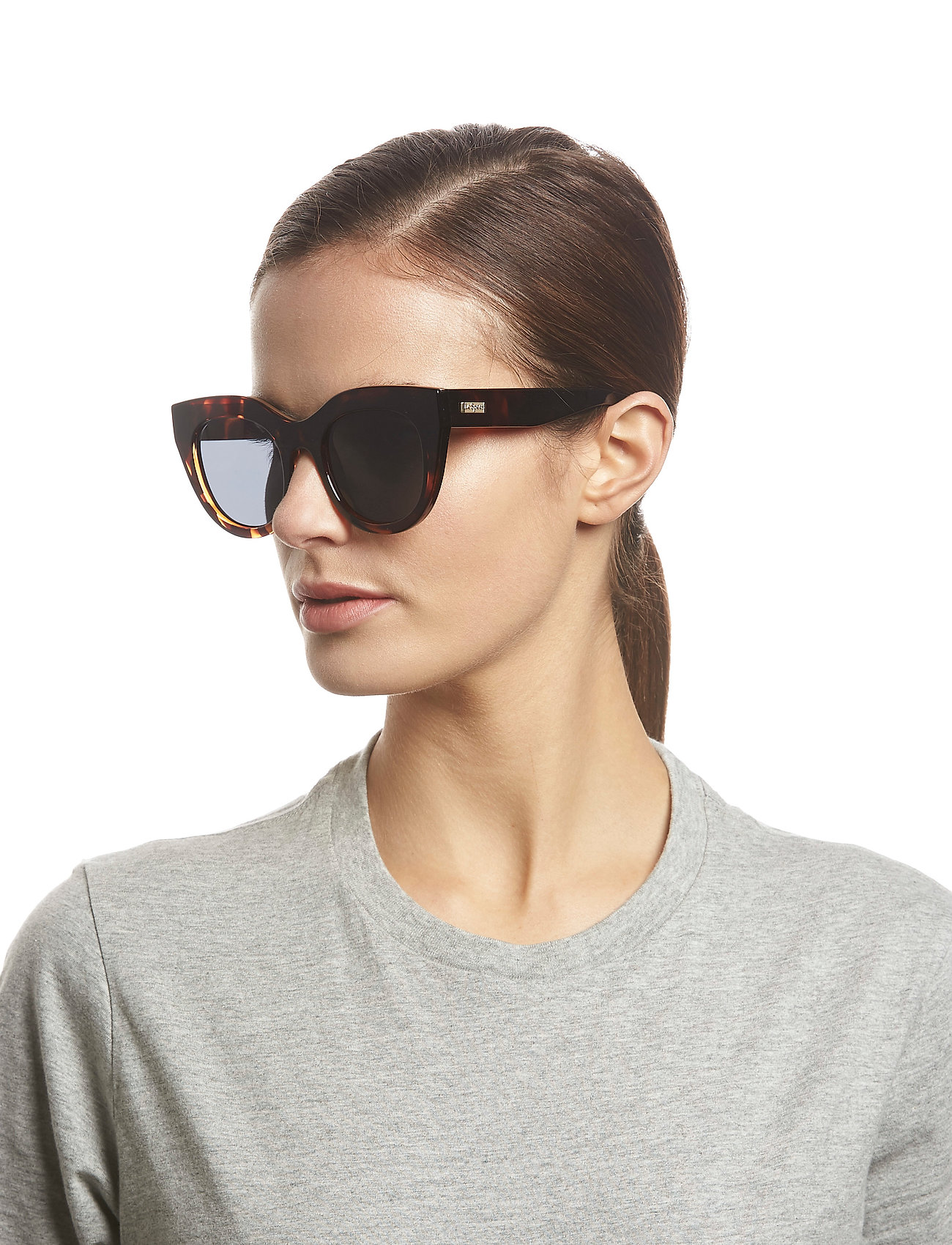 Le Specs - AIR HEART - tortoise w/ smoke mono lens - 5