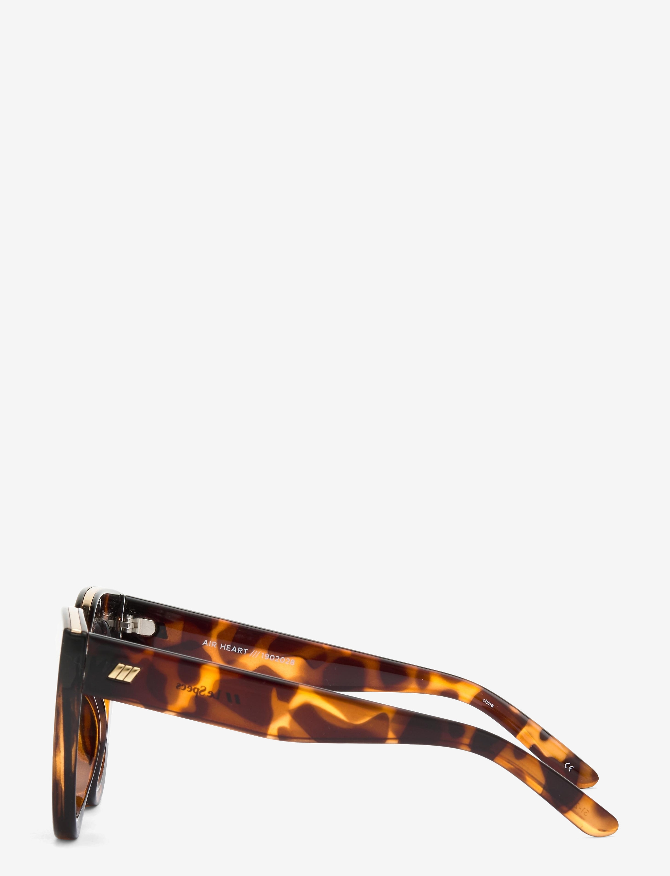 Le Specs - AIR HEART - tortoise w/ smoke mono lens - 3