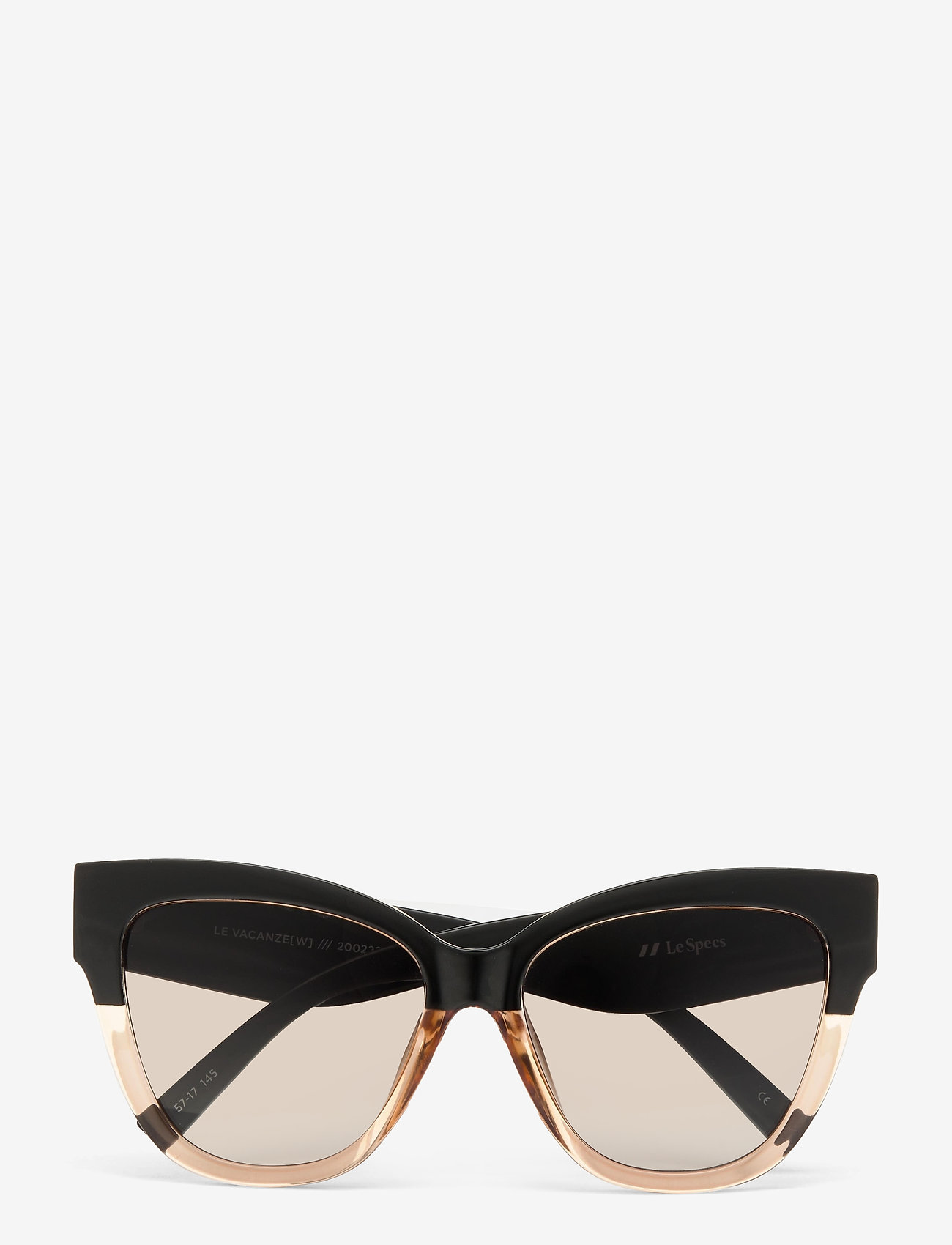 Le Specs - LE VACANZE - black blonde splice / gold w/ khaki grad - 0