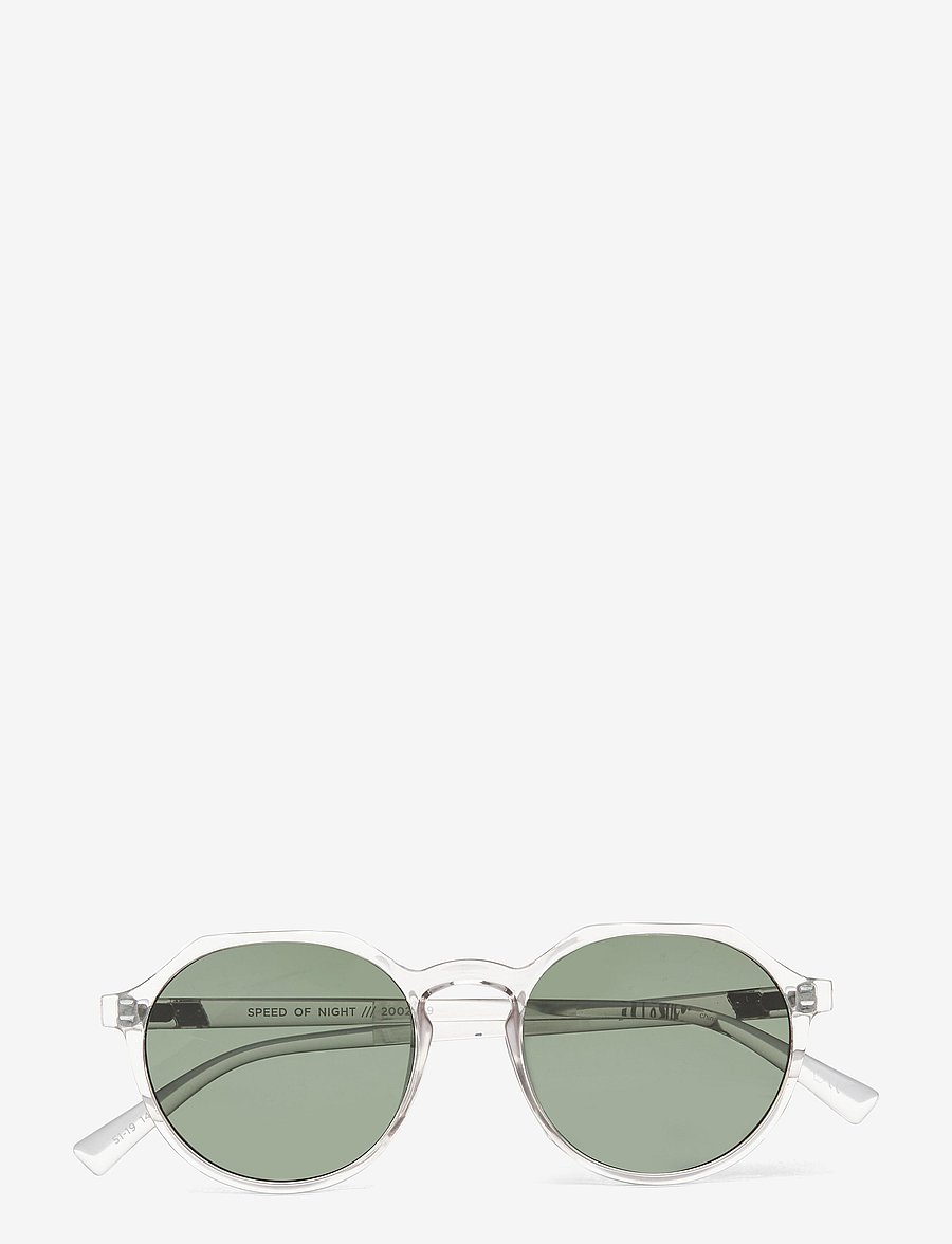 Le Specs - SPEED OF NIGHT - clear shadow w/ khaki mono lens - 1