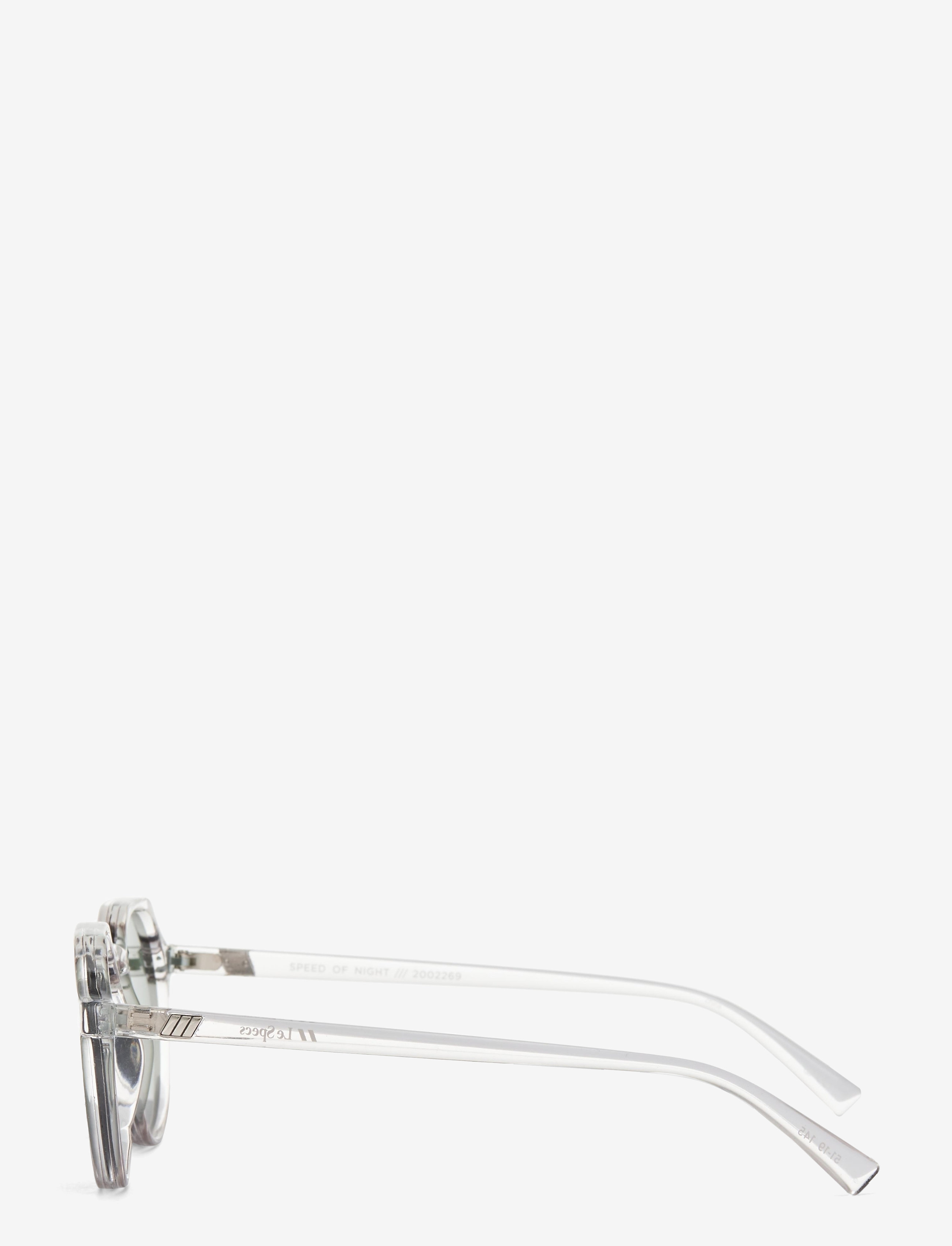 Le Specs - SPEED OF NIGHT - clear shadow w/ khaki mono lens - 3