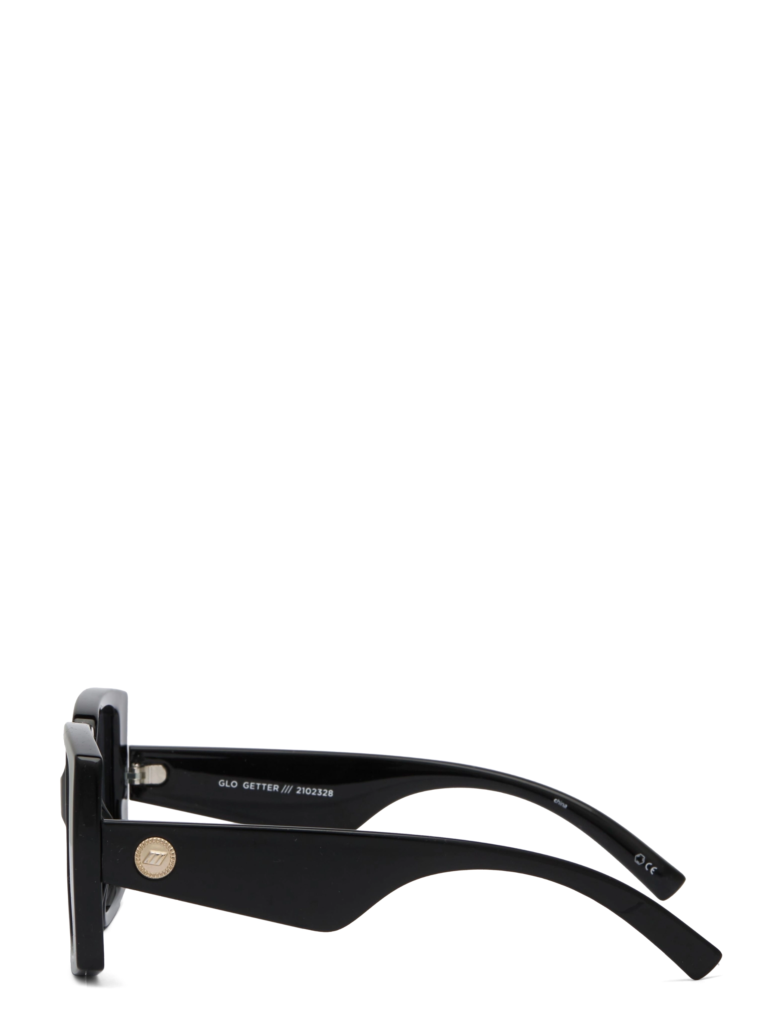 Le Specs - GLO GETTER - black w/ smoke mono lens - 2