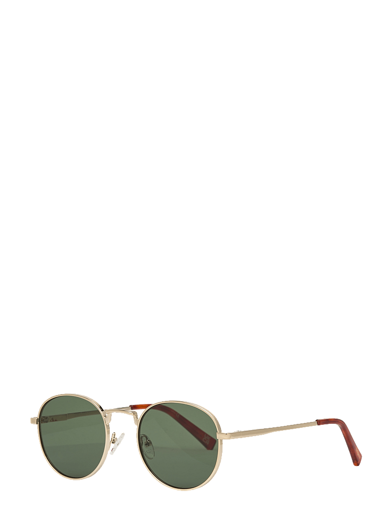 Le Specs - LOST LEGACY - runde form - gold w/ green mono lens - 1