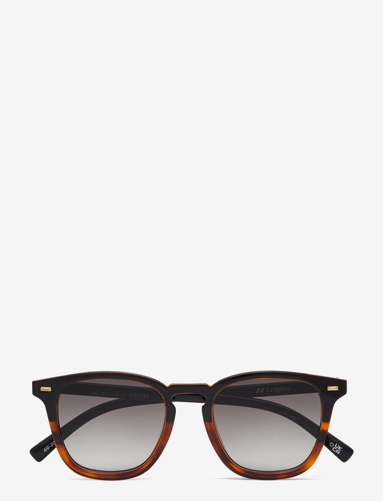 Le Specs - NO BIGGIE - black / tort w/ khaki grad lens - 1