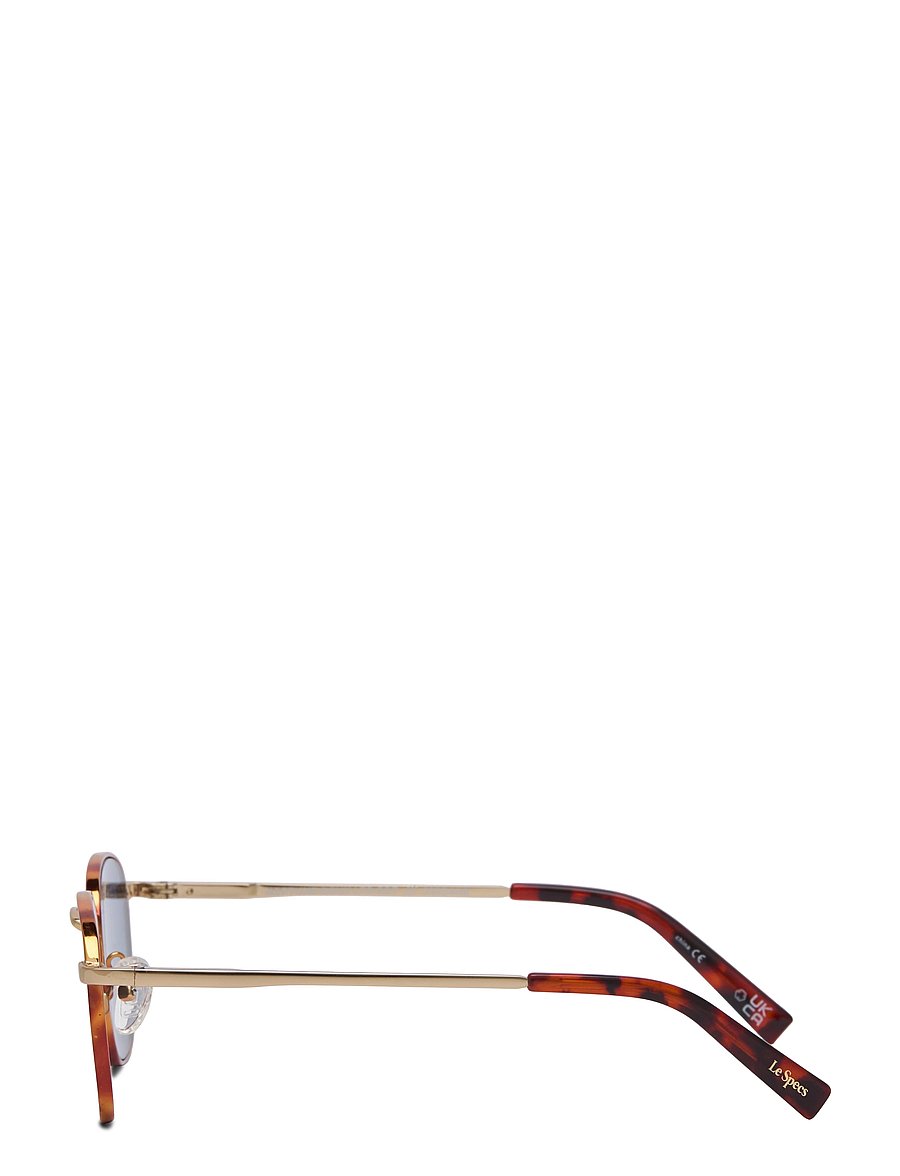 Le Specs - NEPTUNE DEUX *LIMITED EDITION* - bright gold / vintage tort w/ blue tint lens - 2