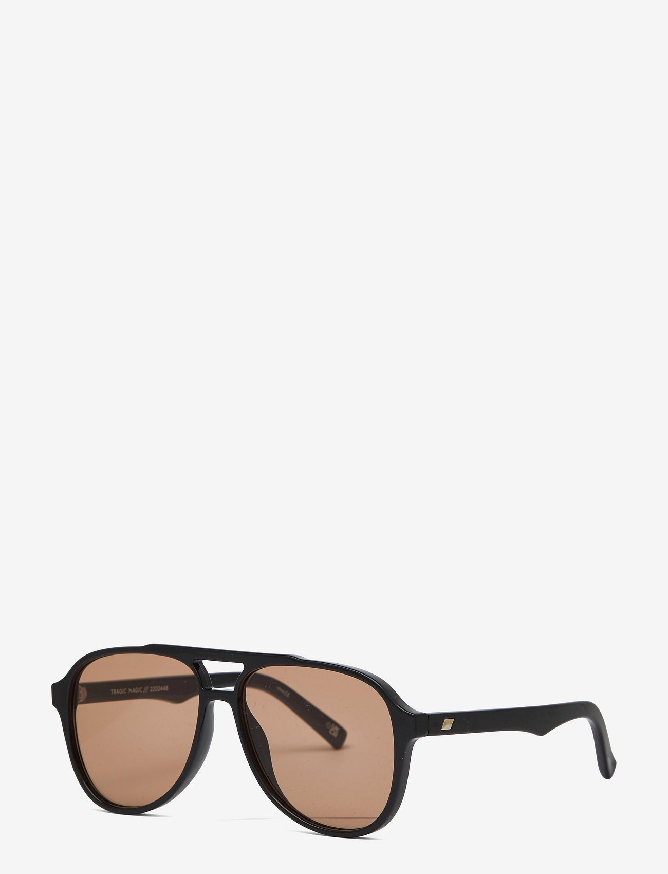 Le Specs - TRAGIC MAGIC - black w/ tan tint lens - 1