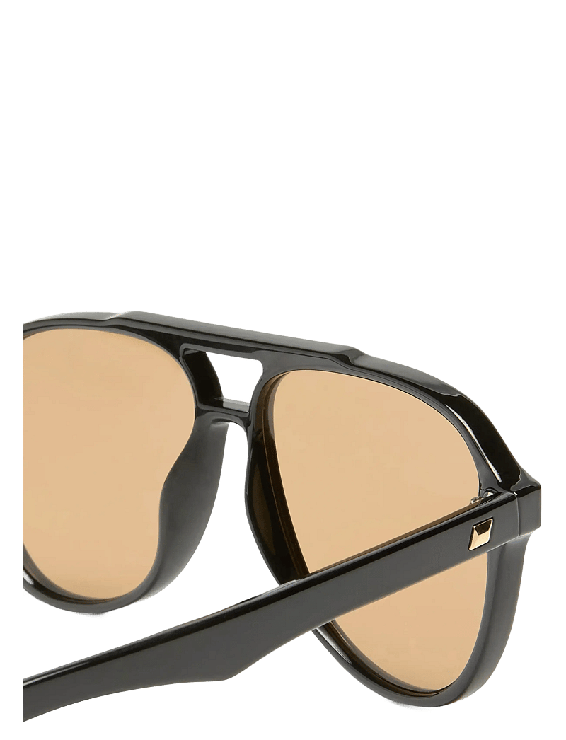 Le Specs - TRAGIC MAGIC - black w/ tan tint lens - 3