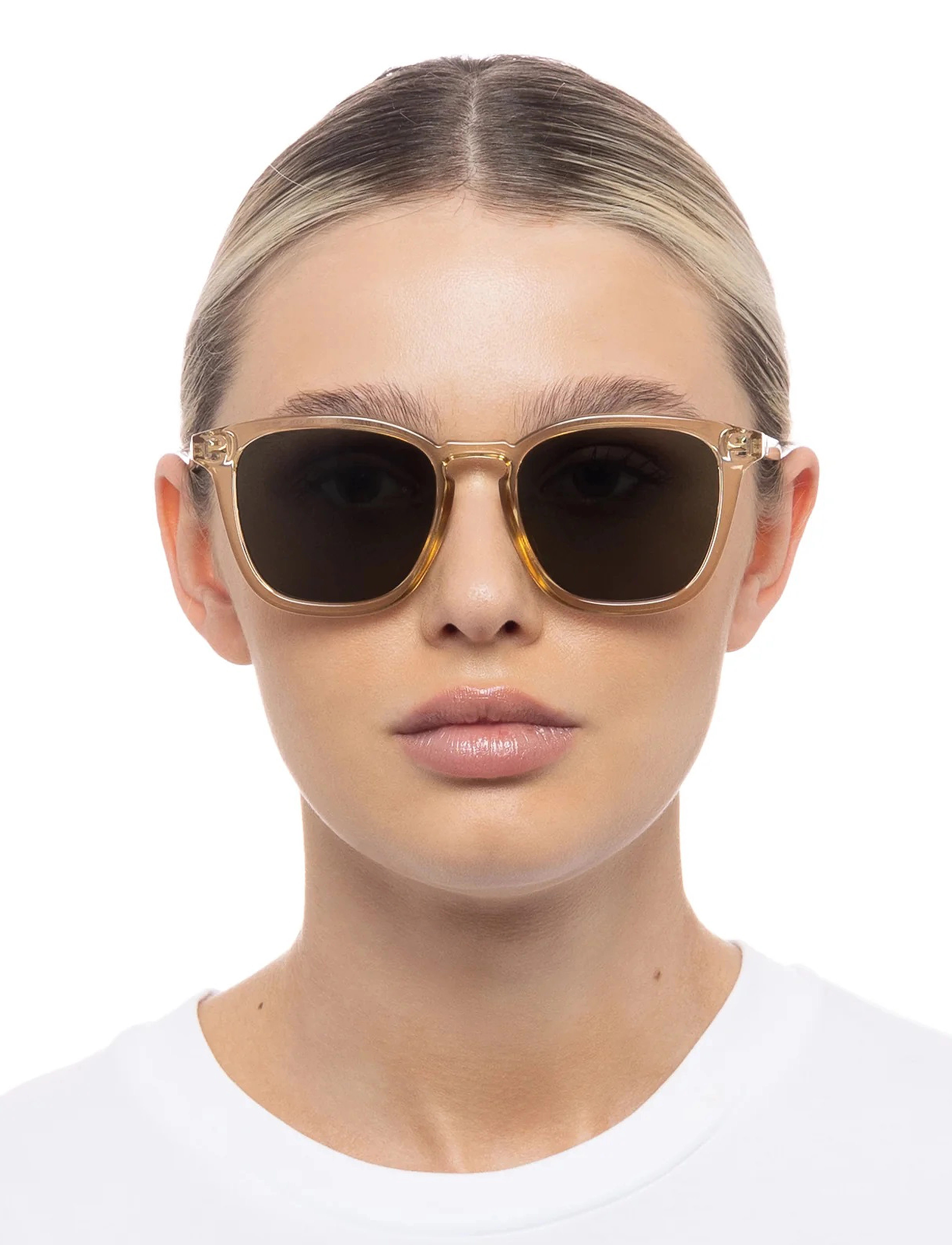 Le Specs - BIG DEAL - sand w/ khaki mono lens - 5