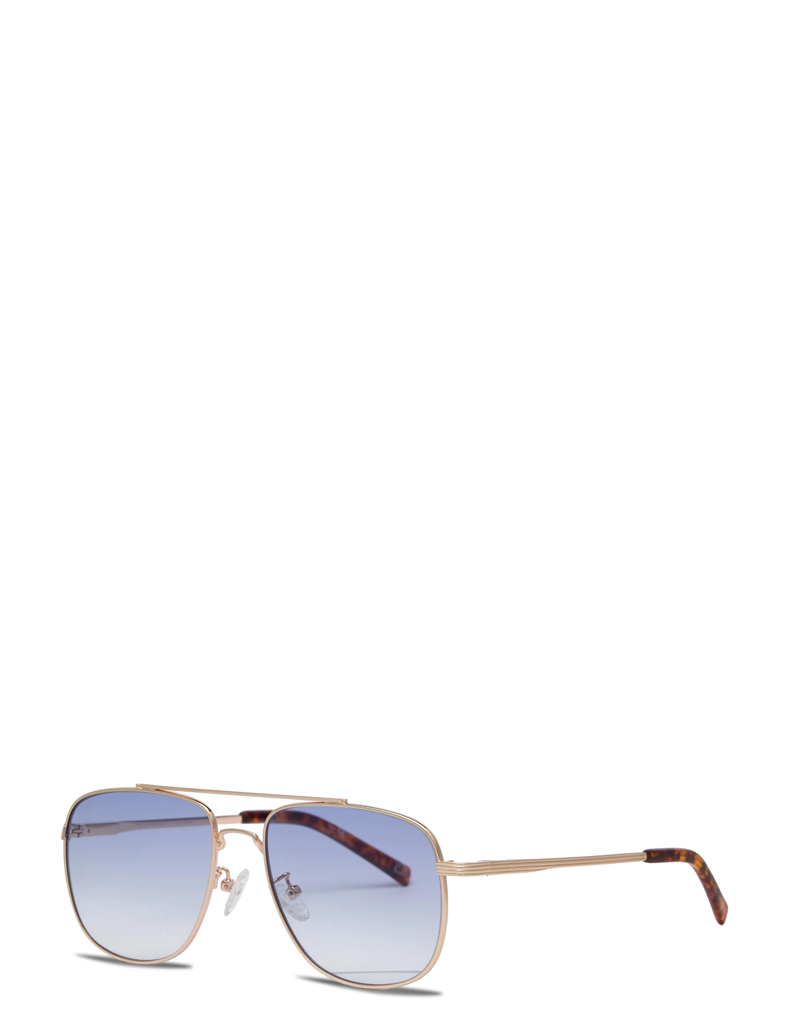 Le Specs - THE CHARMER - bright gold w/ blue grad lens - 1
