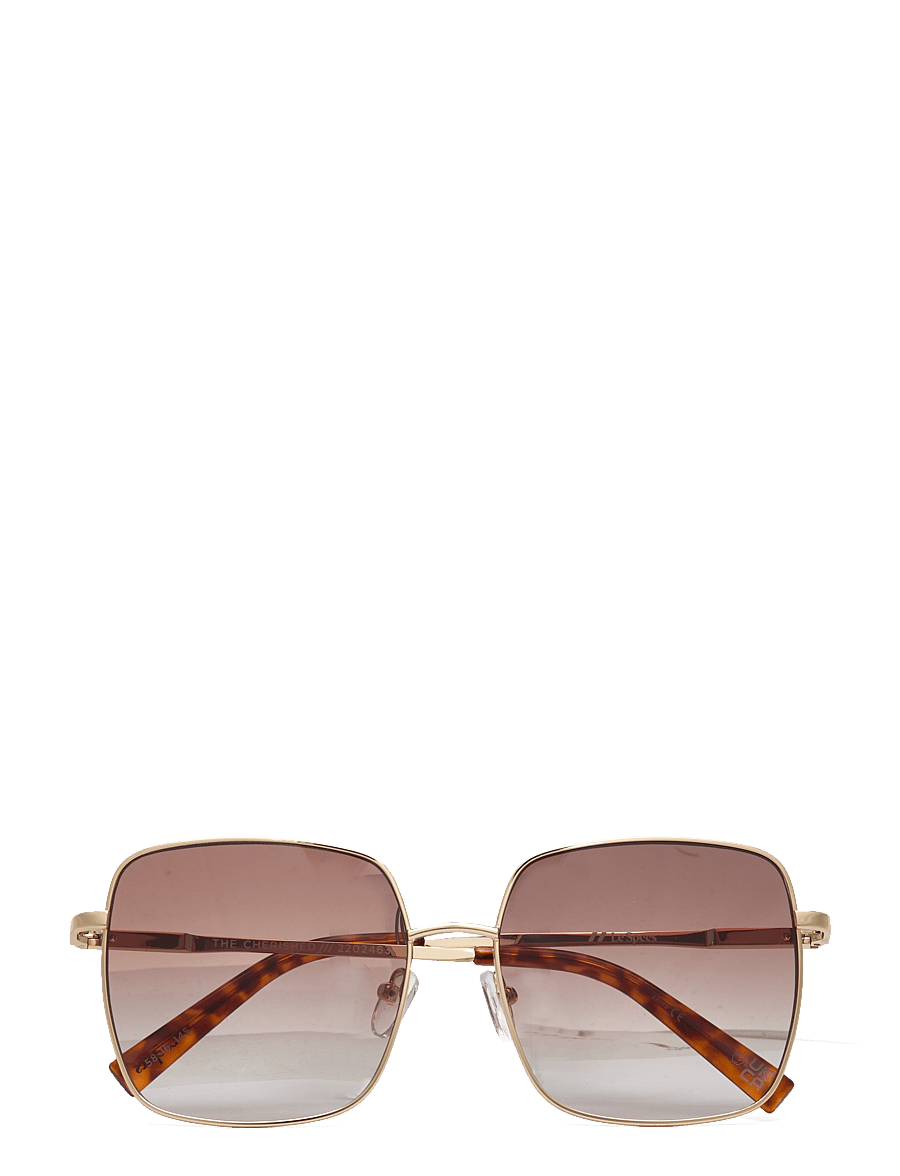 Le Specs - THE CHERISHED - eckiger rahmen - gold w/ tan grad lens - 1