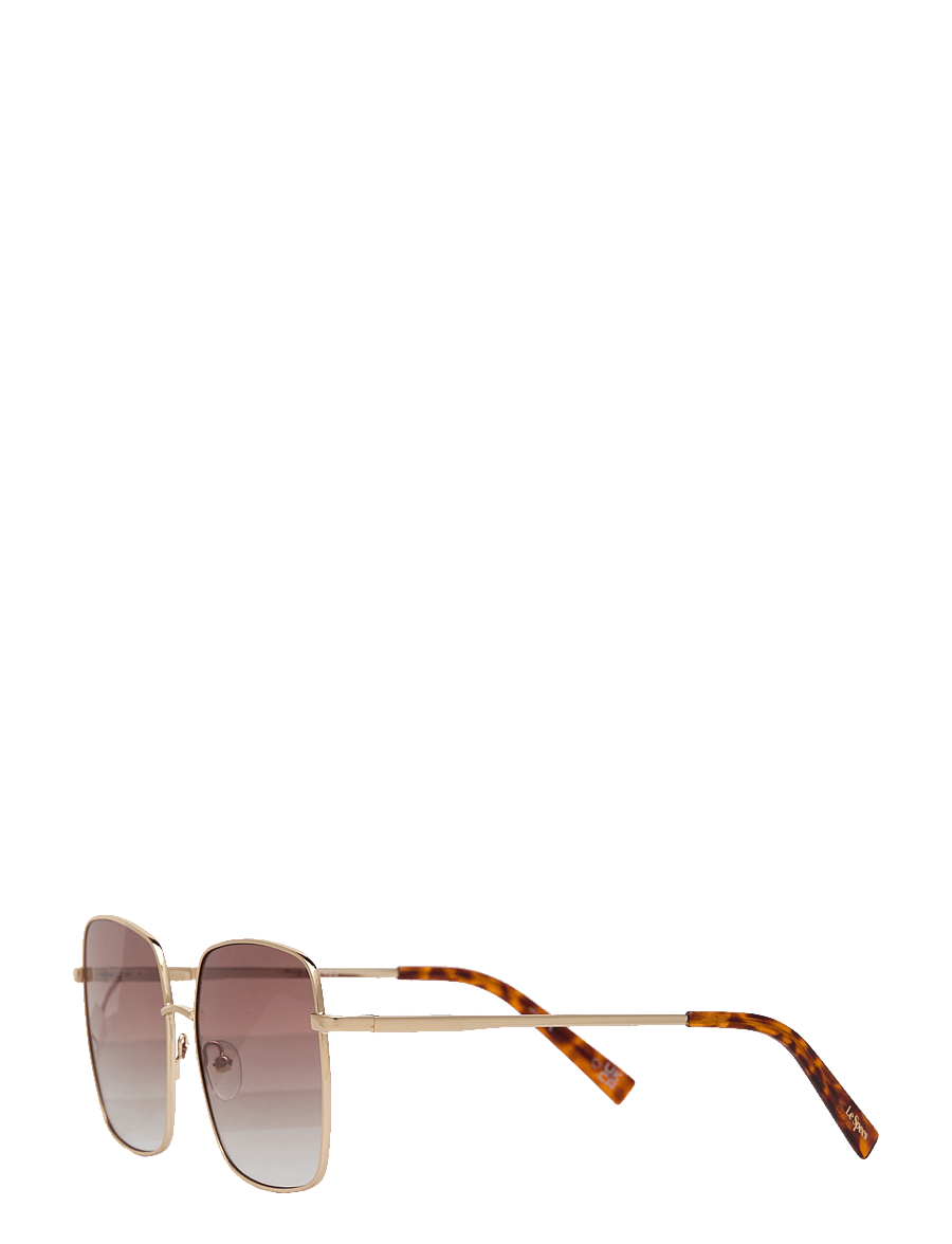 Le Specs - THE CHERISHED - eckiger rahmen - gold w/ tan grad lens - 2