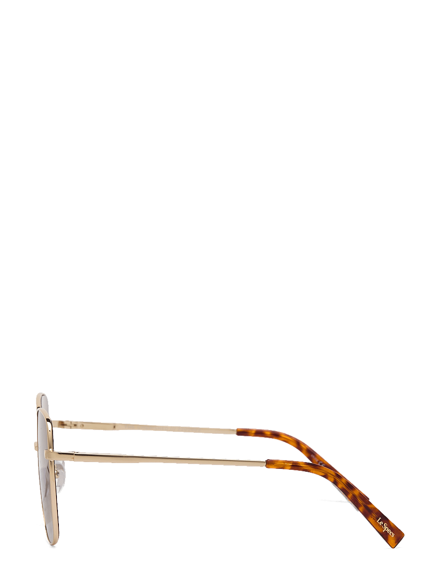 Le Specs - THE CHERISHED - eckiger rahmen - gold w/ tan grad lens - 3