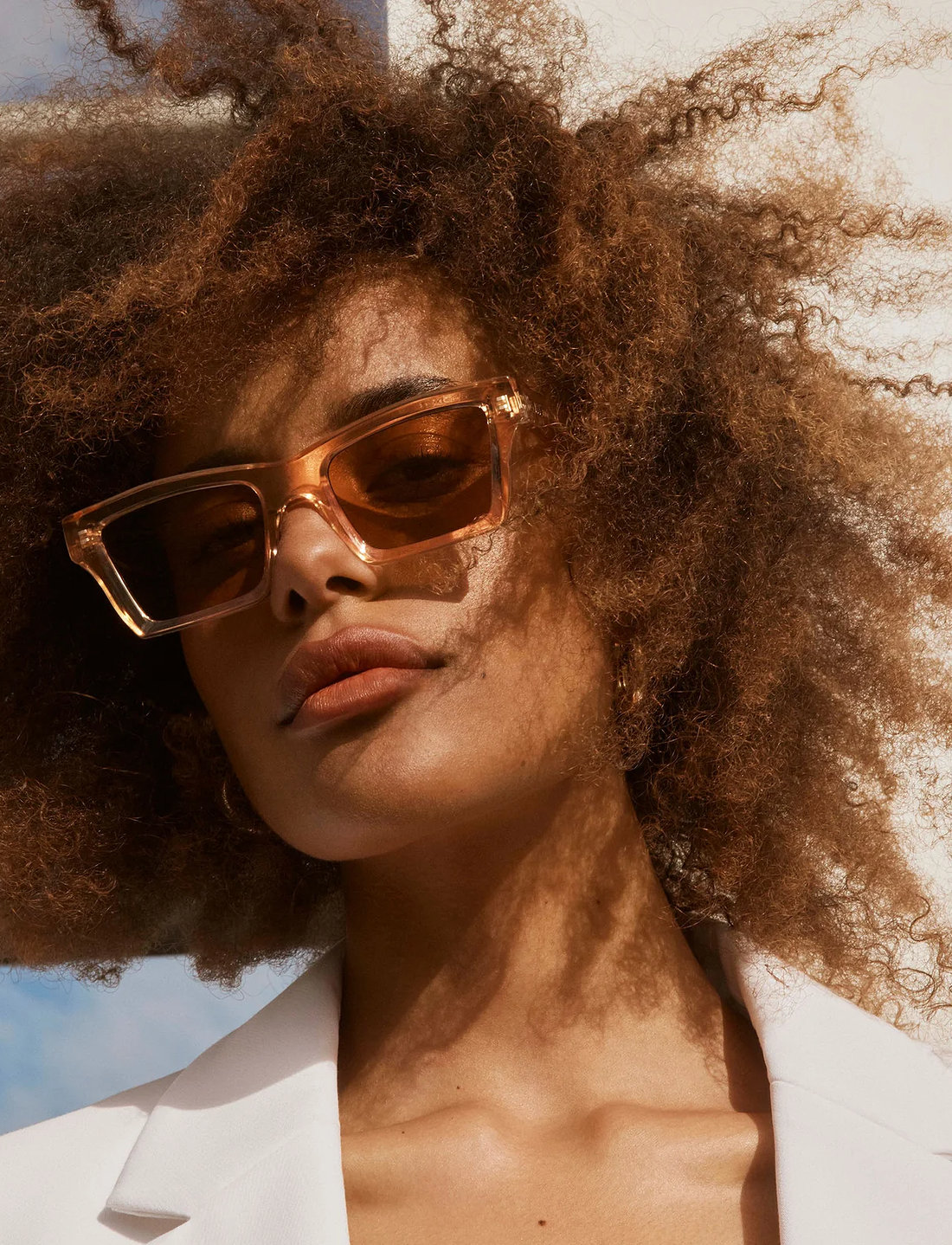 Le Specs Something Square Frame Boozt