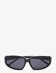 Le Specs - AVENGER - d-shaped solbriller - black w/ smoke mono lens - 0
