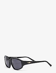Le Specs - AVENGER - okulary przeciwsłoneczne motyl - black w/ smoke mono lens - 1